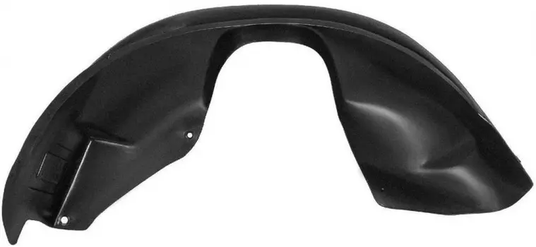 Подкрылок передний левый (пластик, черный) Rival 41301001 Chevrolet, Daewoo, Ravon Lacetti, Gentra 2004 - 2013