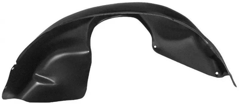 Подкрылок передний правый (пластик, черный) Rival 41301002 Chevrolet, Daewoo, Ravon Lacetti, Gentra 2004 - 2013