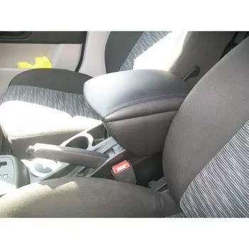 Подлокотник (черный, кожа) Опора России 0035 для KIA Ceed 2007 - 2012