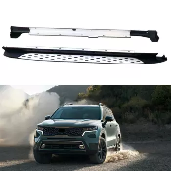 Подножки, пороги боковые Running Board Kia Sorento 2020 -