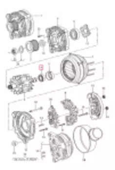 Подшипник генератора