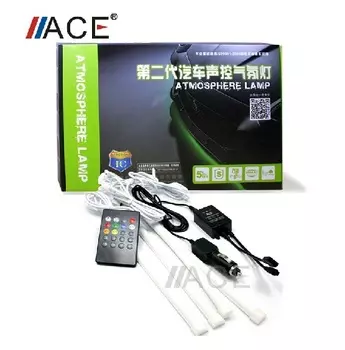 Подсветка ног с пультом Toyota RAV4 (2013 - 2015)