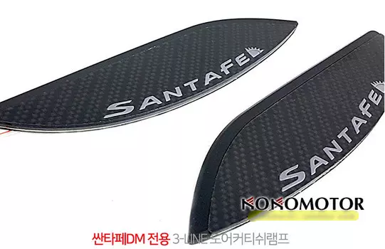 Подсветка в двери для Санта Фе 4 (Hyundai Santa Fe 2018 - 2019)