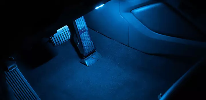 Подсветка зоны ног для Hyundai Tucson (2015- по н.в. )