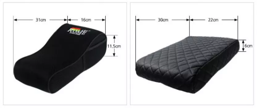 Подушка на подлокотник (разные размеры) для Санта Фе 4 (Hyundai Santa Fe 2018 - 2019)