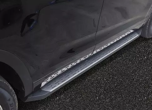 Пороги, боковые подножки для для Toyota Highlander