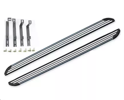 Пороги, боковые подножки Rong Xin для Zotye T600