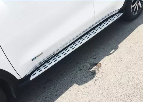 Пороги, боковые подножки TUANSHI для KIA Sportage 2018 - 2019