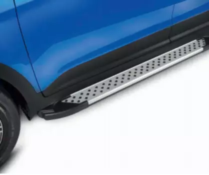 Пороги из алюминиевого профиля Hyundai Creta (Крета) 2016-