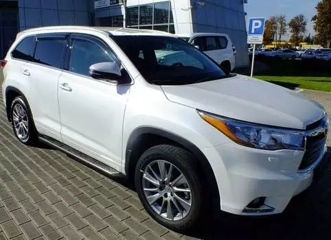 Пороги OEM OEM-Tuning CNT17-14HLD-005 Toyota Highlander 2014 -