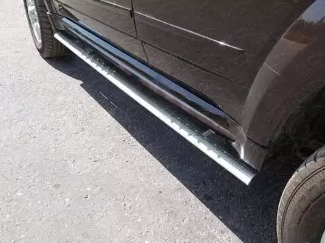 Пороги овальные с проступью TCC HAVH520-22 Haval H5 2020-