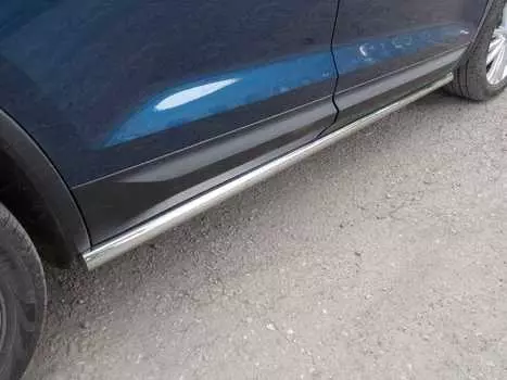 Пороги труба TCC SKOKOD17-13 Skoda Kodiaq 2017-