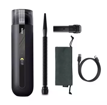 Портативный автомобильный ручной вакуумный пылесос 5000 ПА Baseus BSUS-00-109