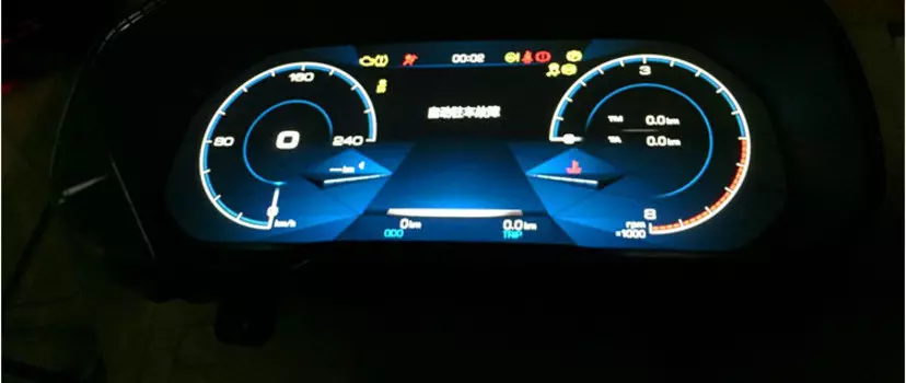 Приборная панель с жк-экраном для Haval F7 (Хавал Ф7) 2018, 2019, 2020