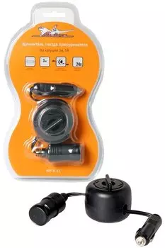 Удлинитель прикуривателя (на катушке 3м) 5А Airline ASP-3L-13