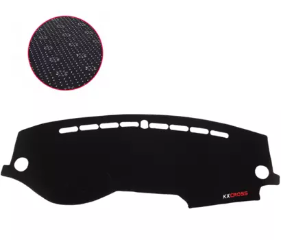 Противобликовая накидка на торпеду для KIA Rio X-Line 2017 -