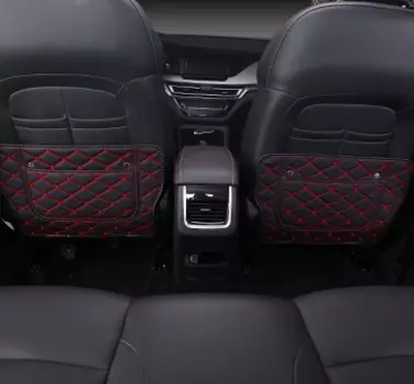 Противоударные накладки на сиденье красные Changan CS35 Plus 2019-