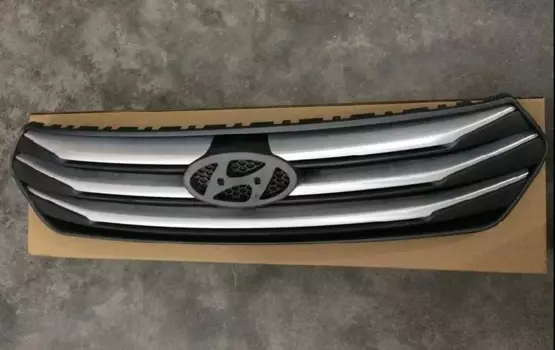 Радиаторная решетка Dark Gray для Hyundai Creta (Крета) 2016, 2017, 2018, 2019