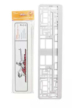 Рамка под номерной знак Белая AIRLINE