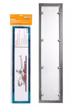 Рамка под номерной знак (хром) Airline AFC12