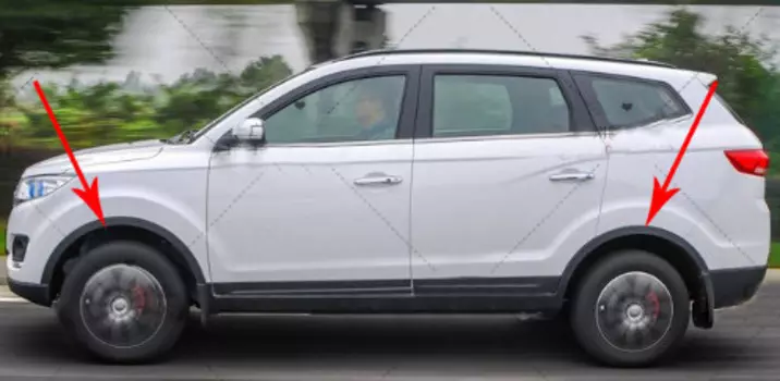 Расширитель колесной арки для Lifan MyWay 2017 -