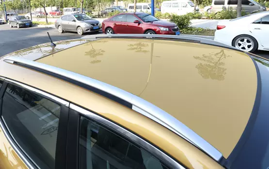 Рейлинги на крышу, декоративные, клеящиеся для Nissan Qashqai 13-