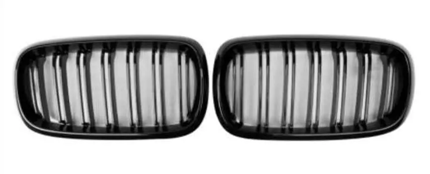 Решетка радиатора (цвет черный глянец, черный матовый, двойные слоты) Carbuy CRBY065 для BMW X5/X6 F15/F16 2014-2020