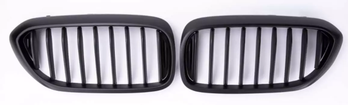 Решетка радиатора (цвет черный глянец, черный матовый, одинарные слоты) Carbuy CRBY036 для BMW 5 Series G30/G38 2018-2020