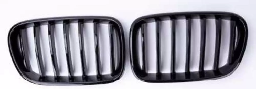 Решетка радиатора (цвет черный глянец, черный матовый, одинарные слоты) Carbuy CRBY050 для BMW X3 F25 2011-2013