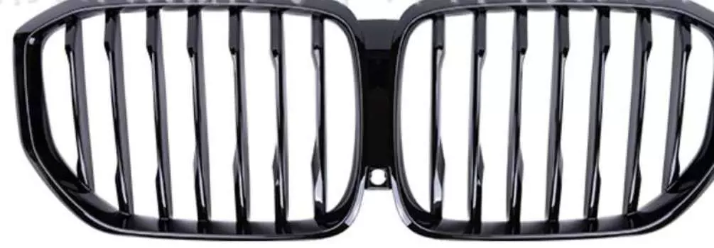 Решетка радиатора (цвет черный глянец, черный матовый, одинарные слоты) Carbuy CRBY066 для BMW X5 G05 2018-