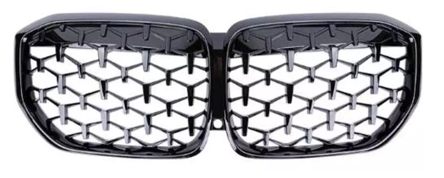 Решетка радиатора (цвет черный, слоты - клетки) Carbuy CRBY068 для BMW X5 G05 2018-