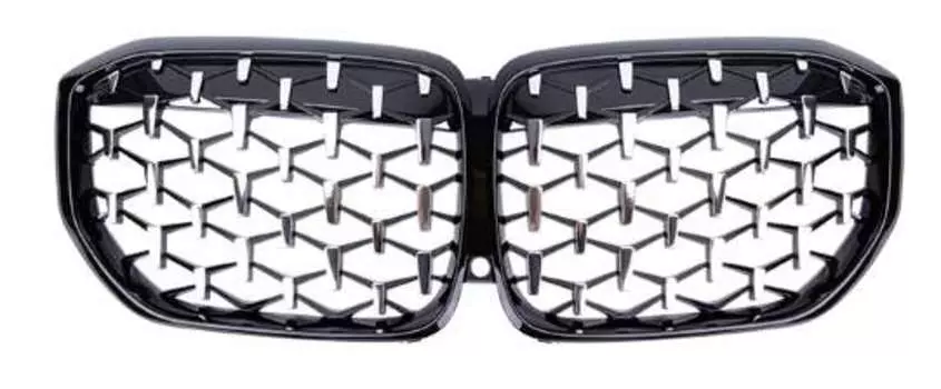 Решетка радиатора (цвет черный, слоты - клетки) Carbuy CRBY069 для BMW X5 G05 2018-