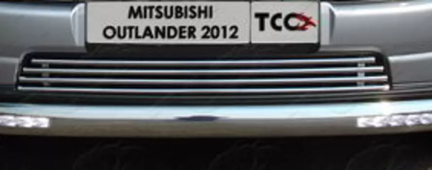 Решетка радиатора нижняя 12 мм код MITOUT12-10 для Mitsubishi Outlander 3