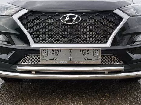 Решетка радиатора нижняя (лист) TCC HYUNTUC18-12 Hyundai Tucson 2018-