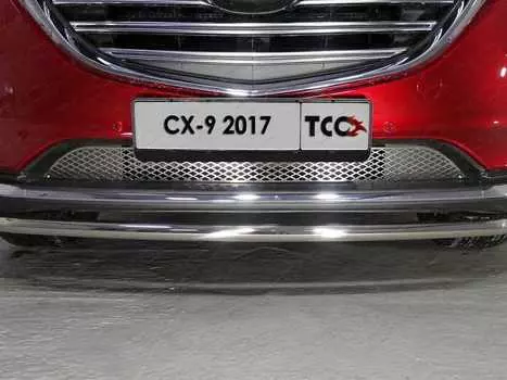 Решетка радиатора нижняя (лист) TCC MAZCX917-11 Mazda CX-9 2017-