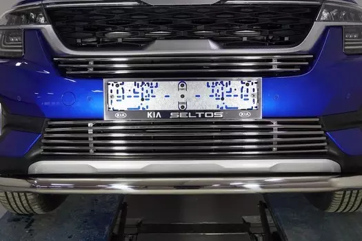 Решетка радиатора нижняя TCC KIASELT20-10 Kia Seltos 2020-