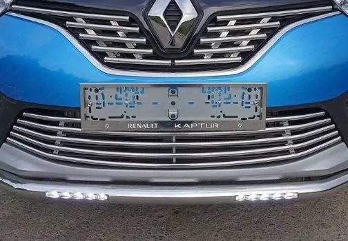 Решетка радиатора нижняя TCC RENKAP16-04 Renault Kaptur 2016-