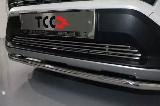 Решетка радиатора нижняя TCC TOYRAV19-16 Toyota RAV4 2019-
