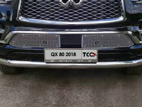 Решетка радиатора TCC INFQX8018-04 для Infiniti QX80 (2018 - 2019)