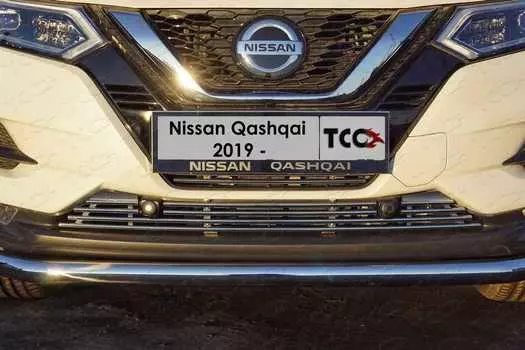 Решетка радиатора TCC NISQASH19-12 Nissan Qashqai 2019-