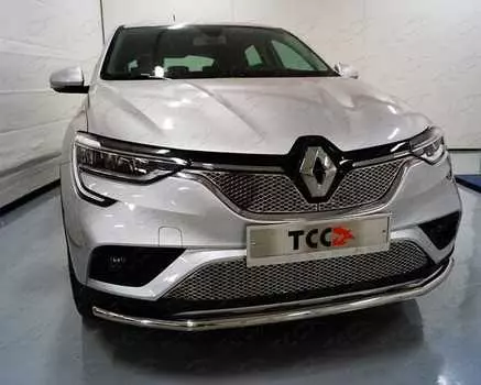 Решетка радиатора верхняя (лист) TCC RENARK19-12 Renault Arkana 2019-