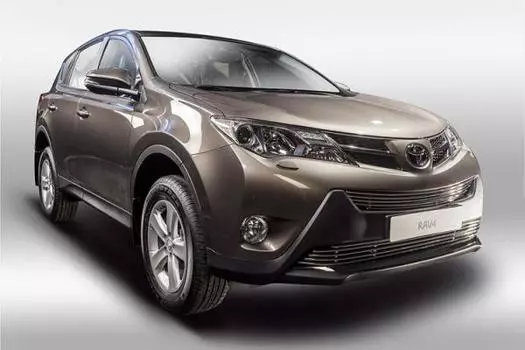 Решетка в бампер (d 10 мм) (хром.) TOYOTA NLAV972789 для Toyota RAV4 (2013 - 2015)