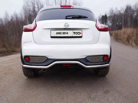 Решетка заднего бампера ТСС NISJUK2WD14-07 для NISSAN Juke (2010 - по н.в.)
