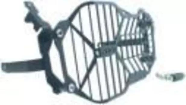 Решетка защиты фар (алюминиевый сплав, черный) Savage SAVAGE-0133-03 для BMW R1200GS LC 2013-2018 R1200GS ADV 2014-2018 R1250GS 2019