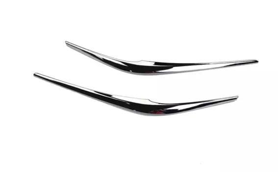 Реснички передних фар хромированные для MAZDA CX-5 2017 - 2019