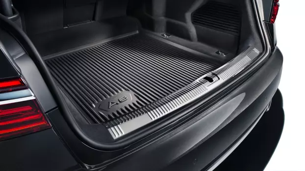 Резиновый коврик в багажник Audi A8 2018-