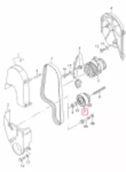 Ролик натяжной