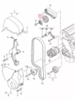 Ролик натяжной