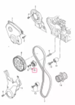 Ролик натяжной