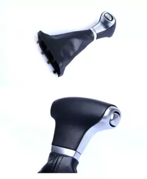 Ручка переключения передач кожаная для KIA Rio X-Line 2017 -